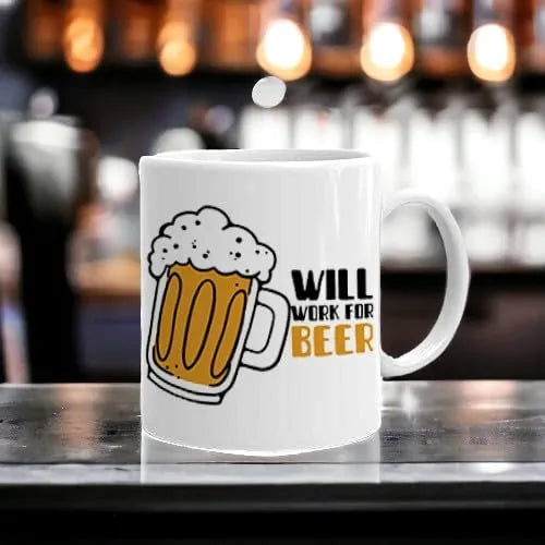 will work for beer mug