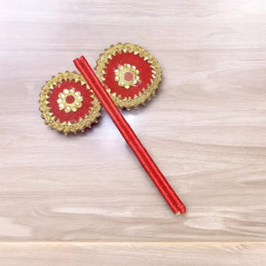 Laddu Gopal Ji Fan/Chawar | Laddu Gopal/kanha ji Hand Fan (Pankha)