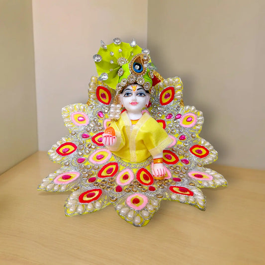 Janmashtami Poshak for Laddu Gopal Ji | Bal Gopal Designer Dress With Turban