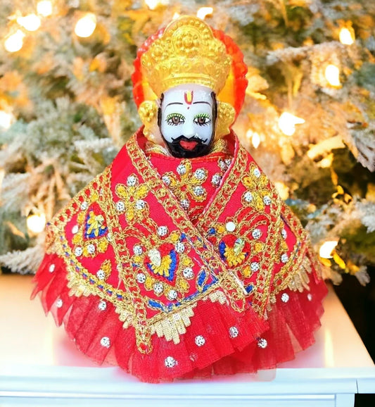 Khatu Shyam Ji Fancy Dress | Shyam Baba Fancy Red Dress