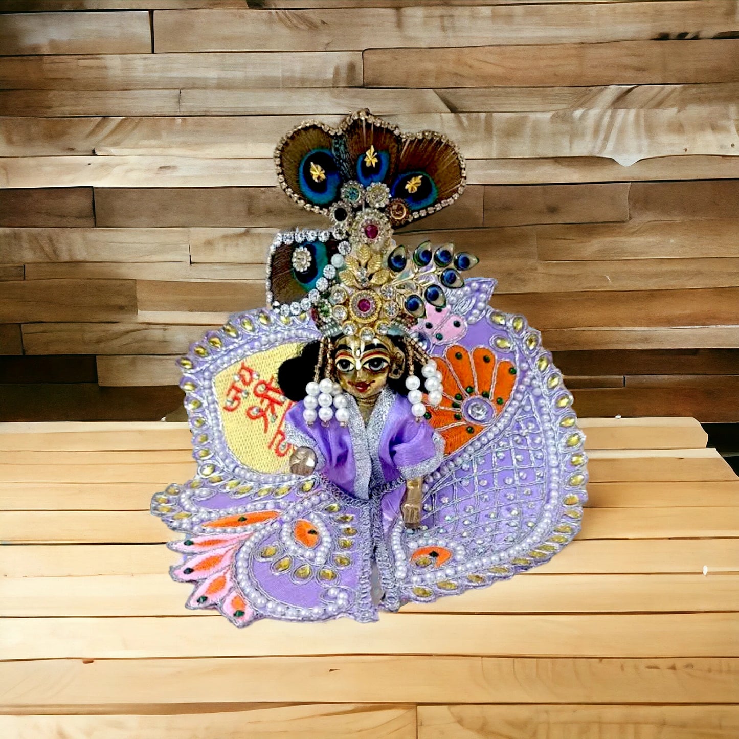 Laddu Gopal Janmashtami Special Dress with Matching Mukut