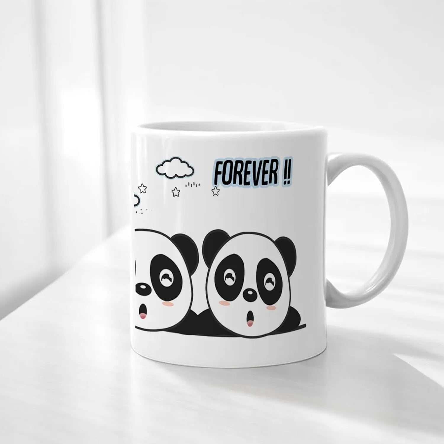 panda friends lover mug