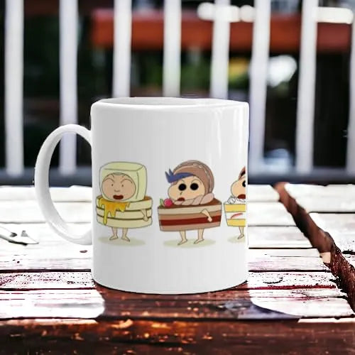 shinchan friends mug