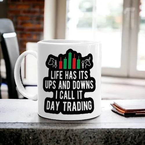 trader mug printed